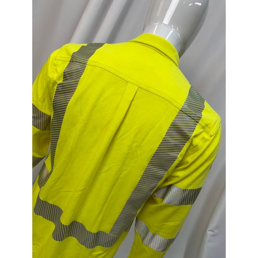NEW!‎ LAKELAND ISH65DH29RT-LG Westex DH FR Shirt, Hi-Vis LG/TL - Picture 5 of 12